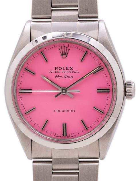 rolex air king pink|rolex air king website.